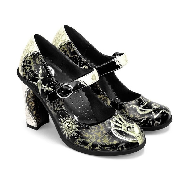 Hot Chocolate Design Chocolaticas ESOTERIC Mary Jane Pump High Heels Size 40/10 - Picture 1 of 12